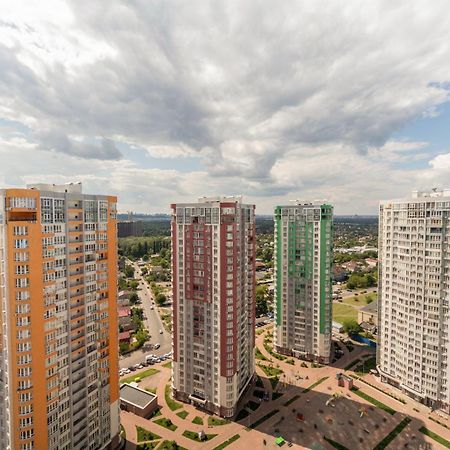 Design Apartments With Panoramic View Kiev Eksteriør billede