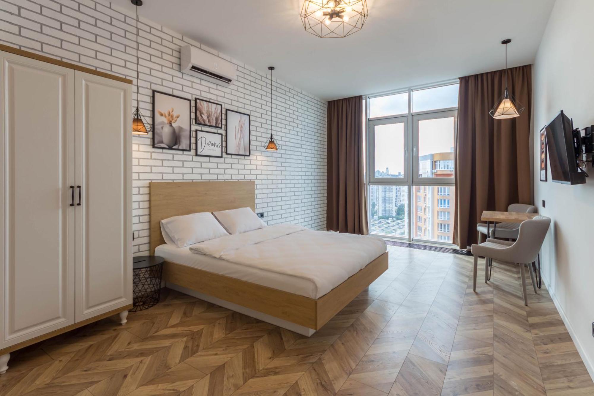 Design Apartments With Panoramic View Kiev Eksteriør billede