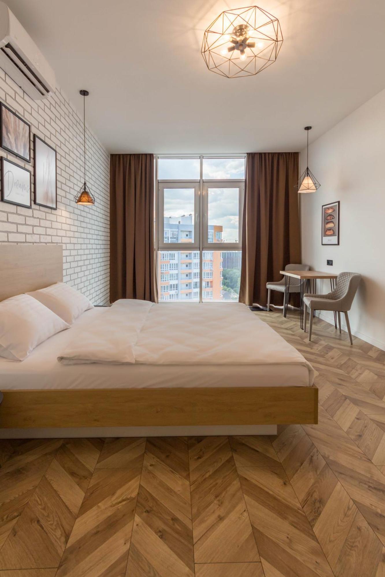 Design Apartments With Panoramic View Kiev Eksteriør billede