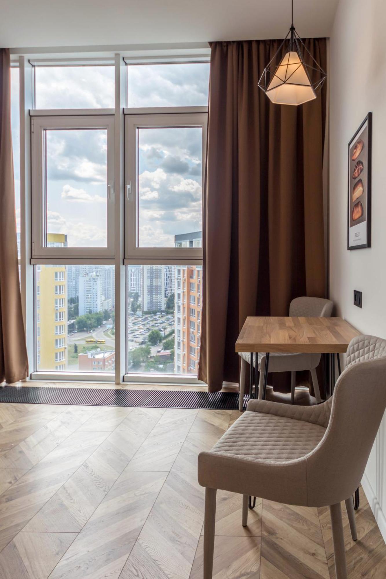 Design Apartments With Panoramic View Kiev Eksteriør billede