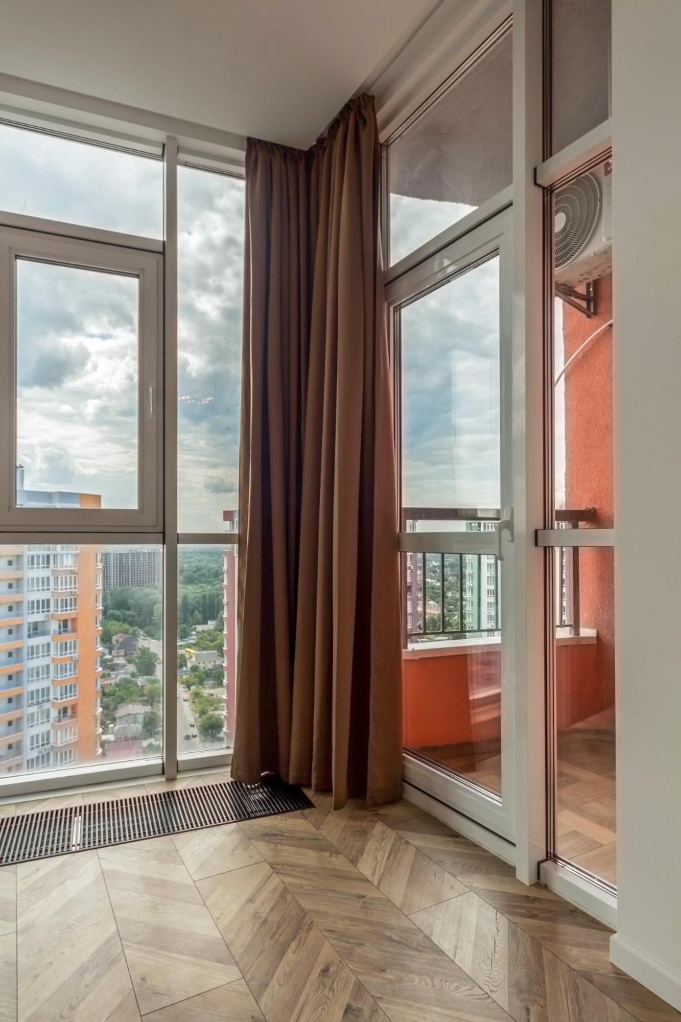 Design Apartments With Panoramic View Kiev Eksteriør billede